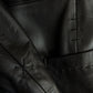 Giacca in vera pelle made in Italy con impunture