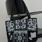 Borsetta vintage made in Italy in perline