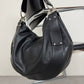 Maxi bag in vera pelle martellata