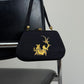 Vanity bag vintage anni '60 con porta trucchi