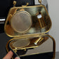 Vanity bag vintage anni '60 con porta trucchi