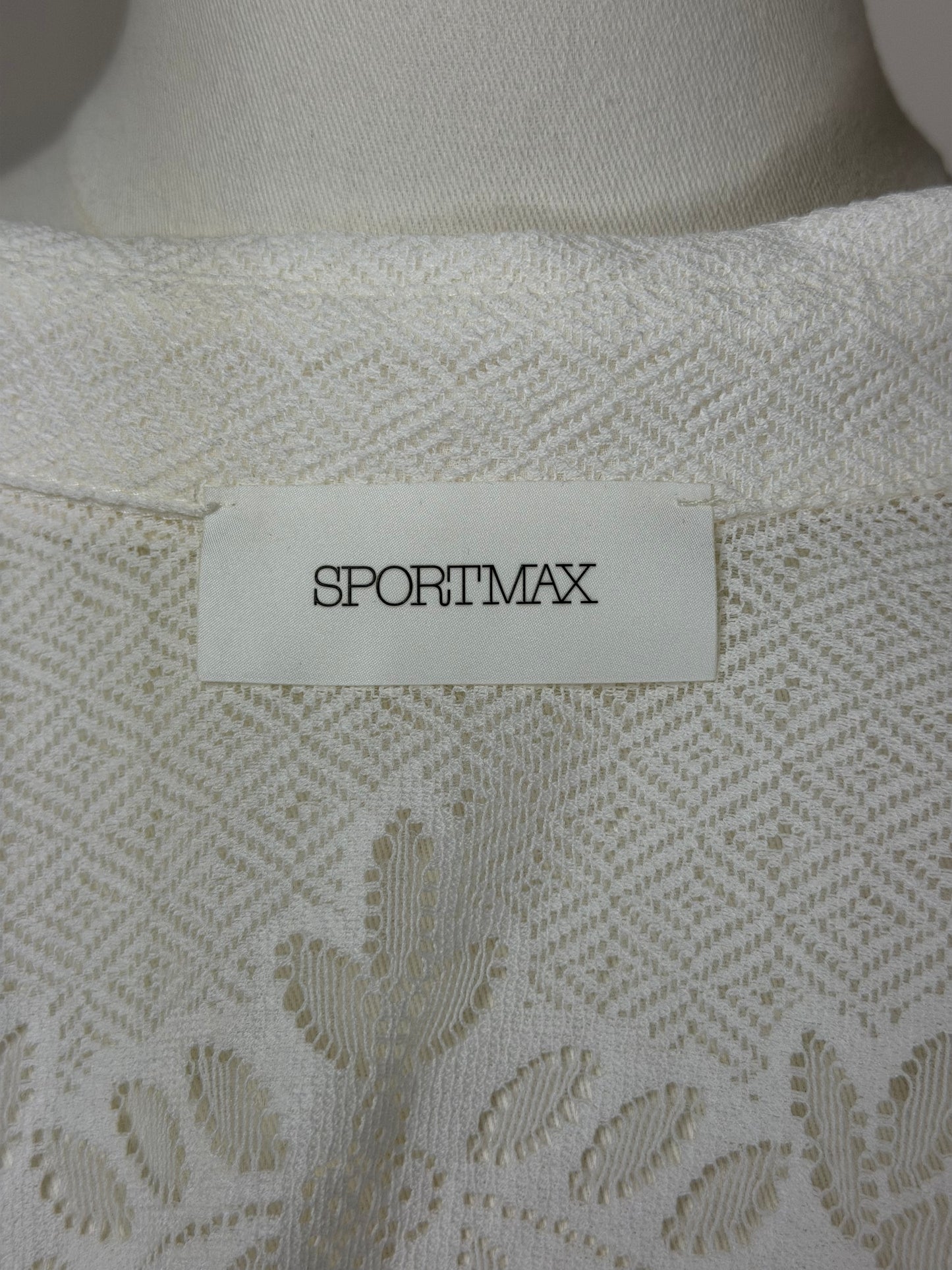 Camicia SPORTMAX in cotone traforato