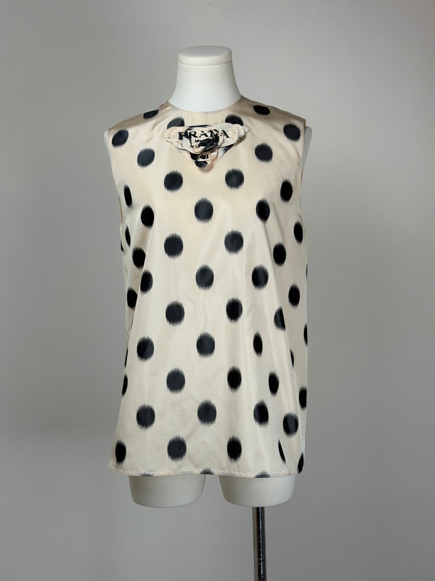 Top PRADA SS 2021 in seta