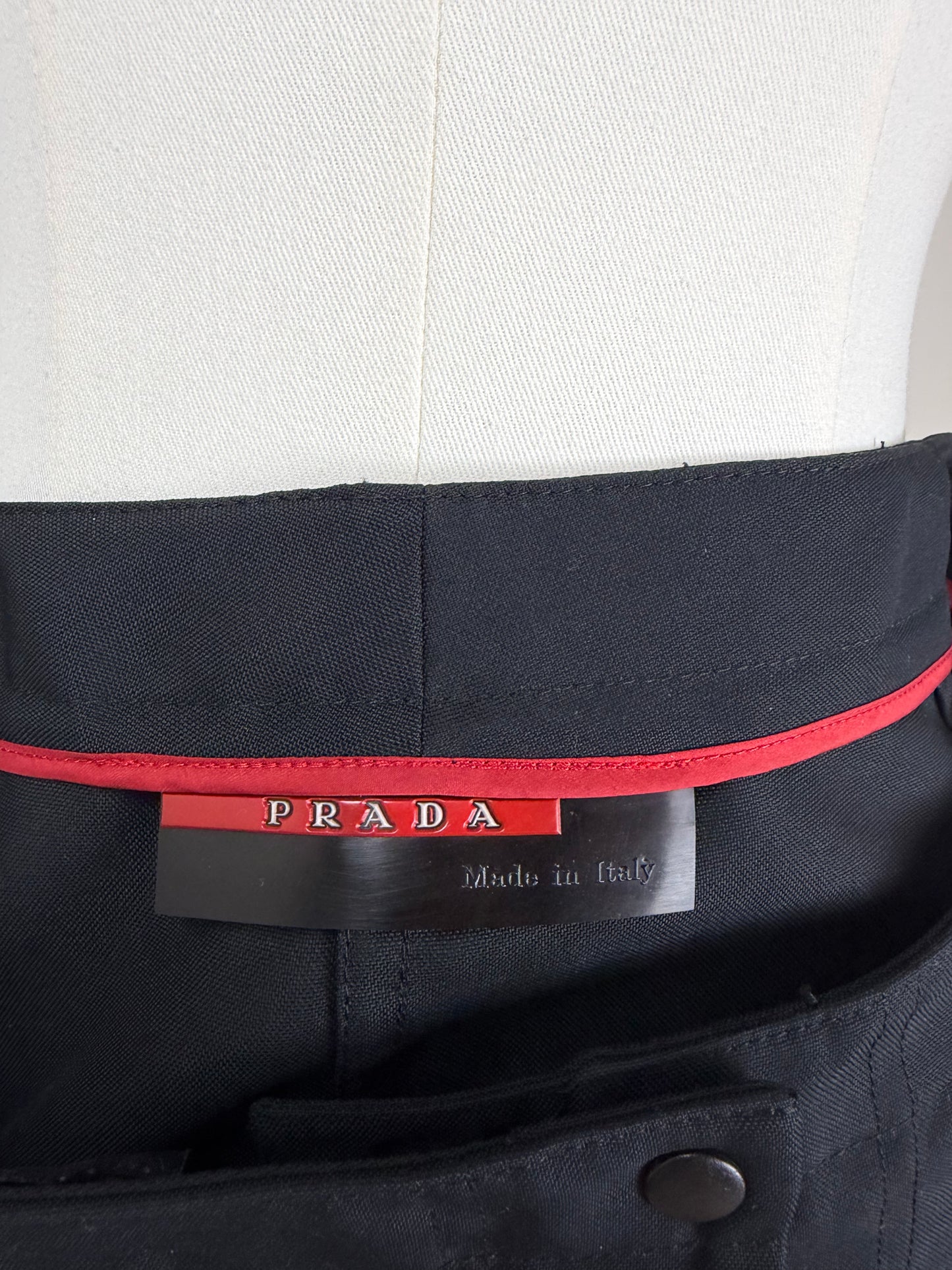 PRADA gonna linea rossa