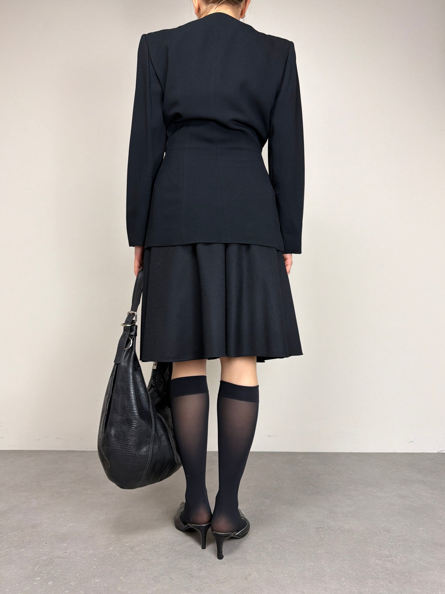 NORMA KAMALI blazer vintage con fiori applicati