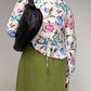 VIVIENNE WESTWOOD blusa floreale in seta