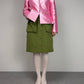 Giacchino in shantung di seta rosa