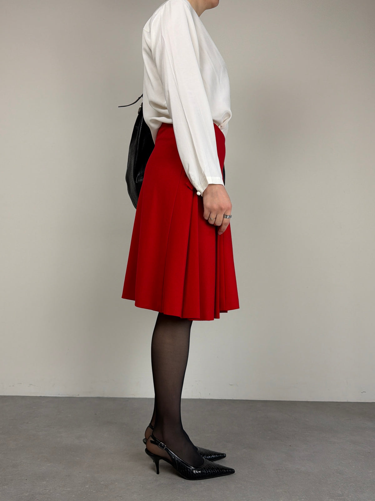 Blusa vintage made in Italy in pura seta