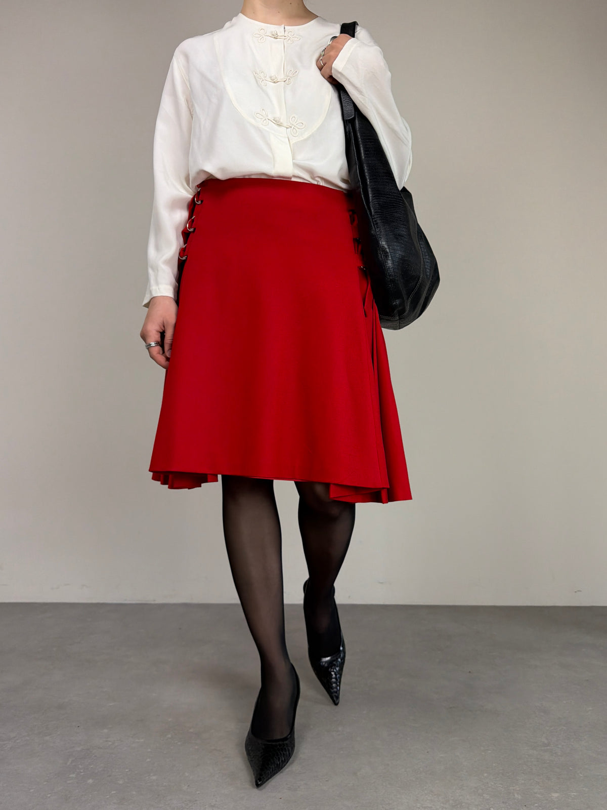 Blusa vintage made in Italy in pura seta
