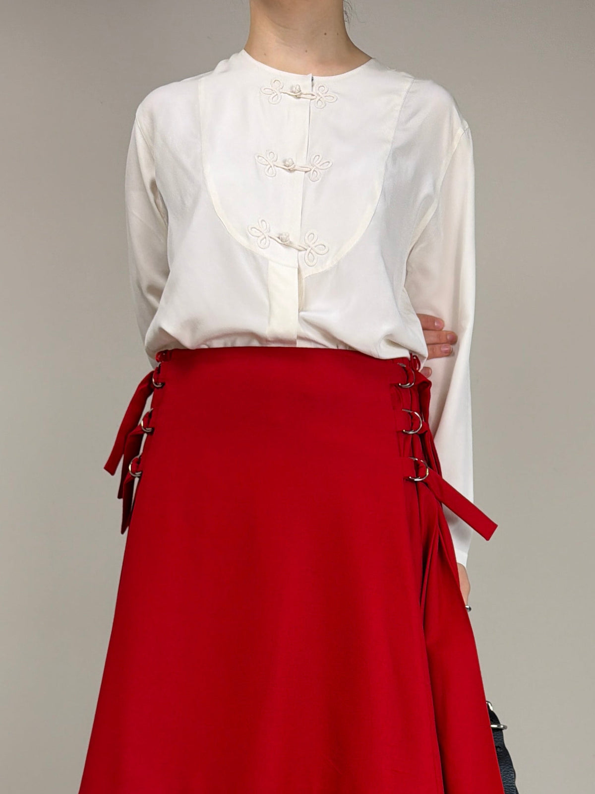 Blusa vintage made in Italy in pura seta