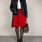Giacca vintage in vera pelle nera