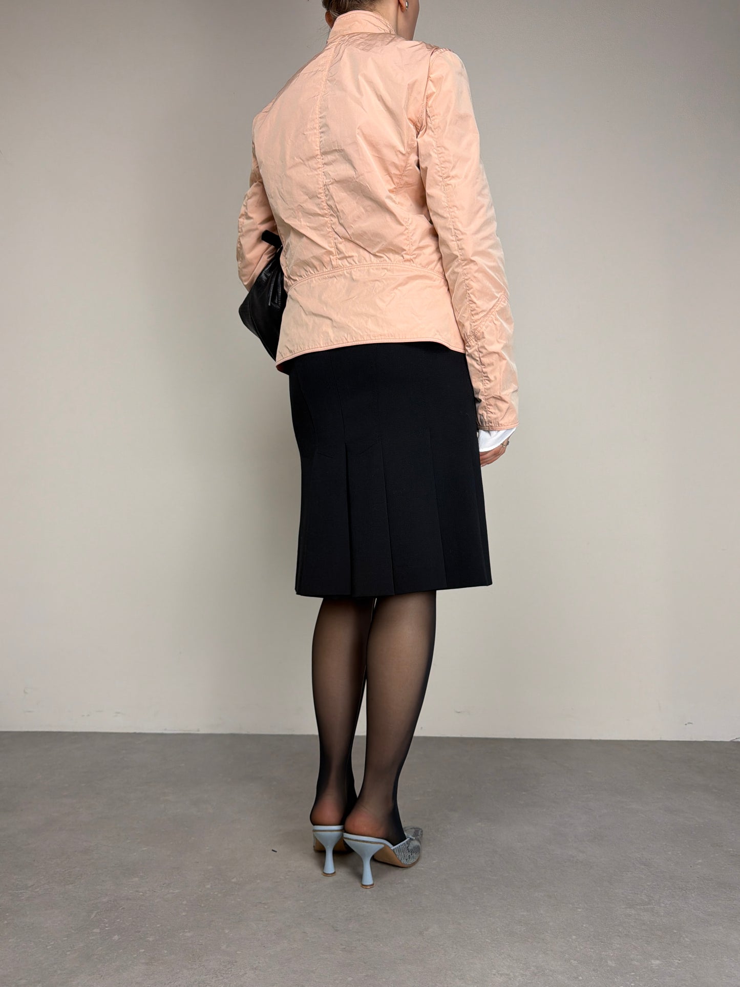 JIL SANDER giacca double-face in vera pelle