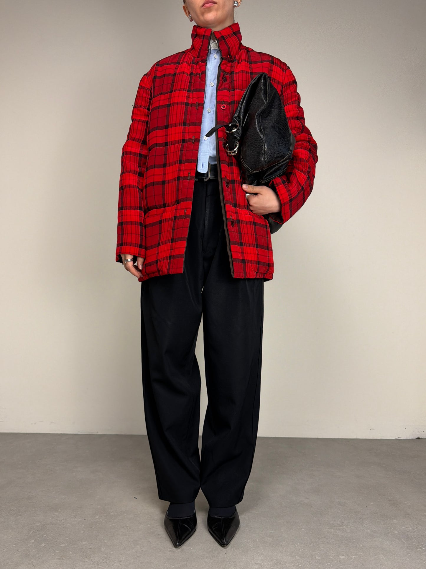 Giacca double-face in 100% seta vintage made in Italy