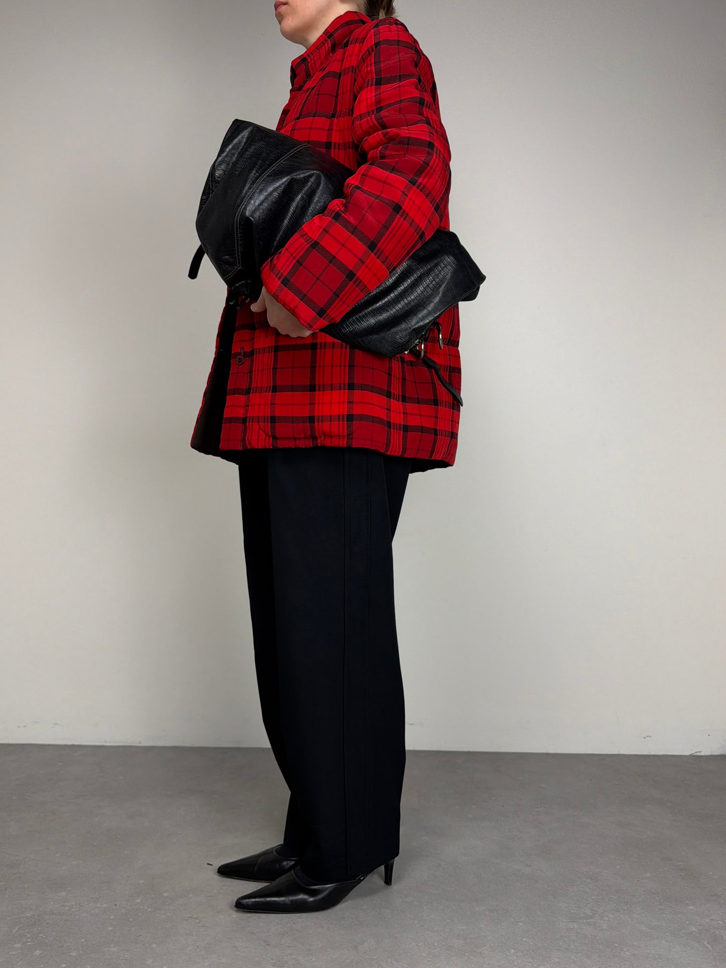 Giacca double-face in 100% seta vintage made in Italy