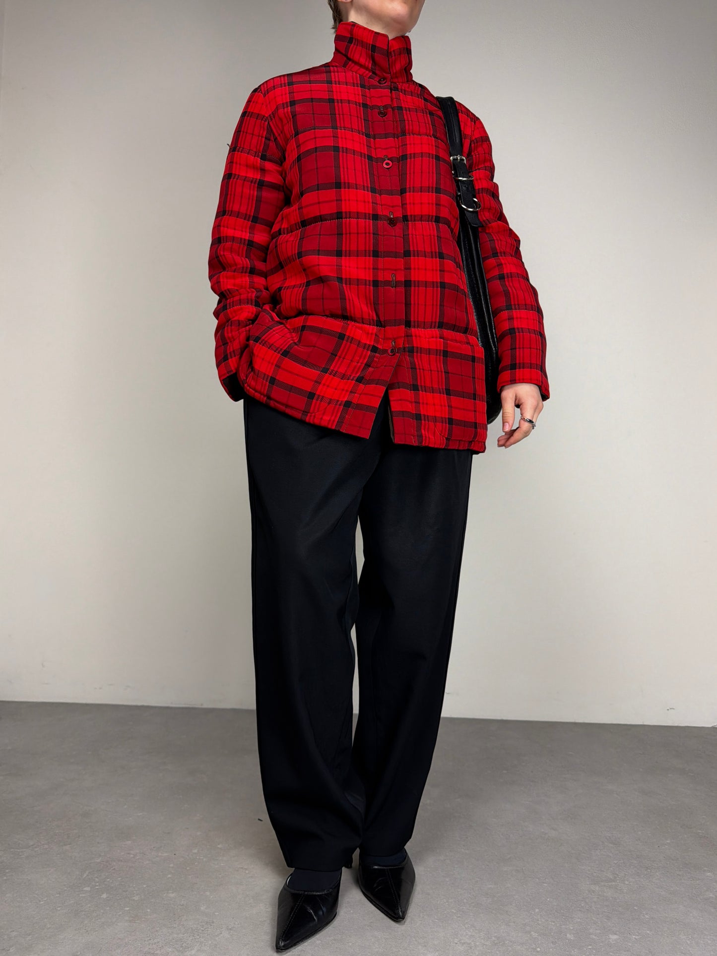 Giacca double-face in 100% seta vintage made in Italy