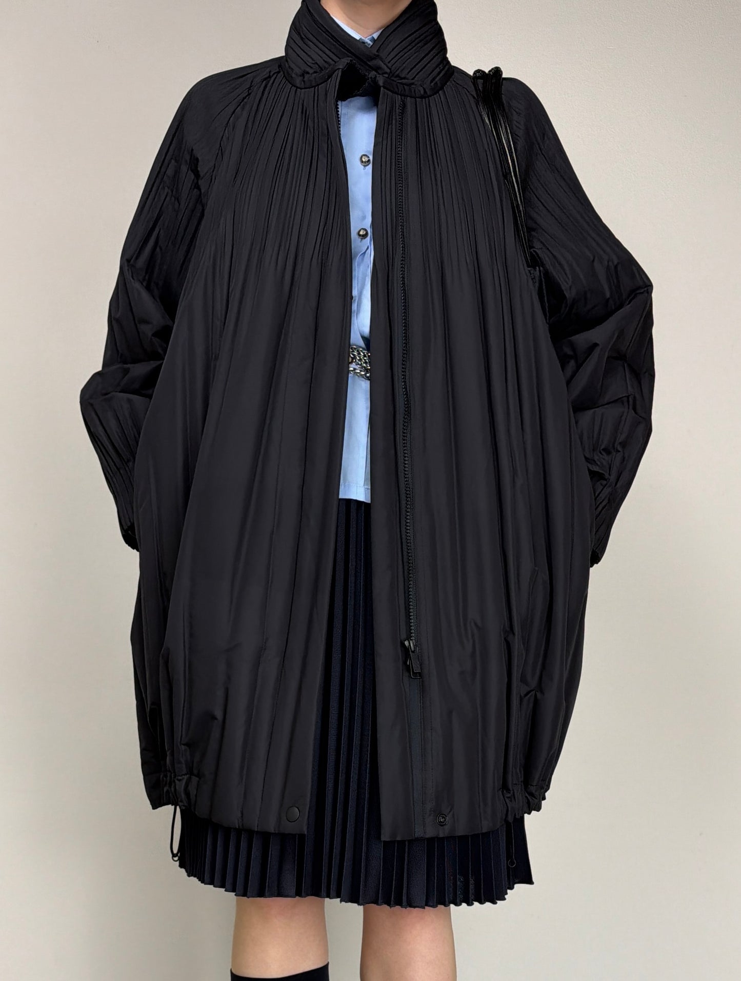 Pleats Please Issey Miyake Piumino prissettato