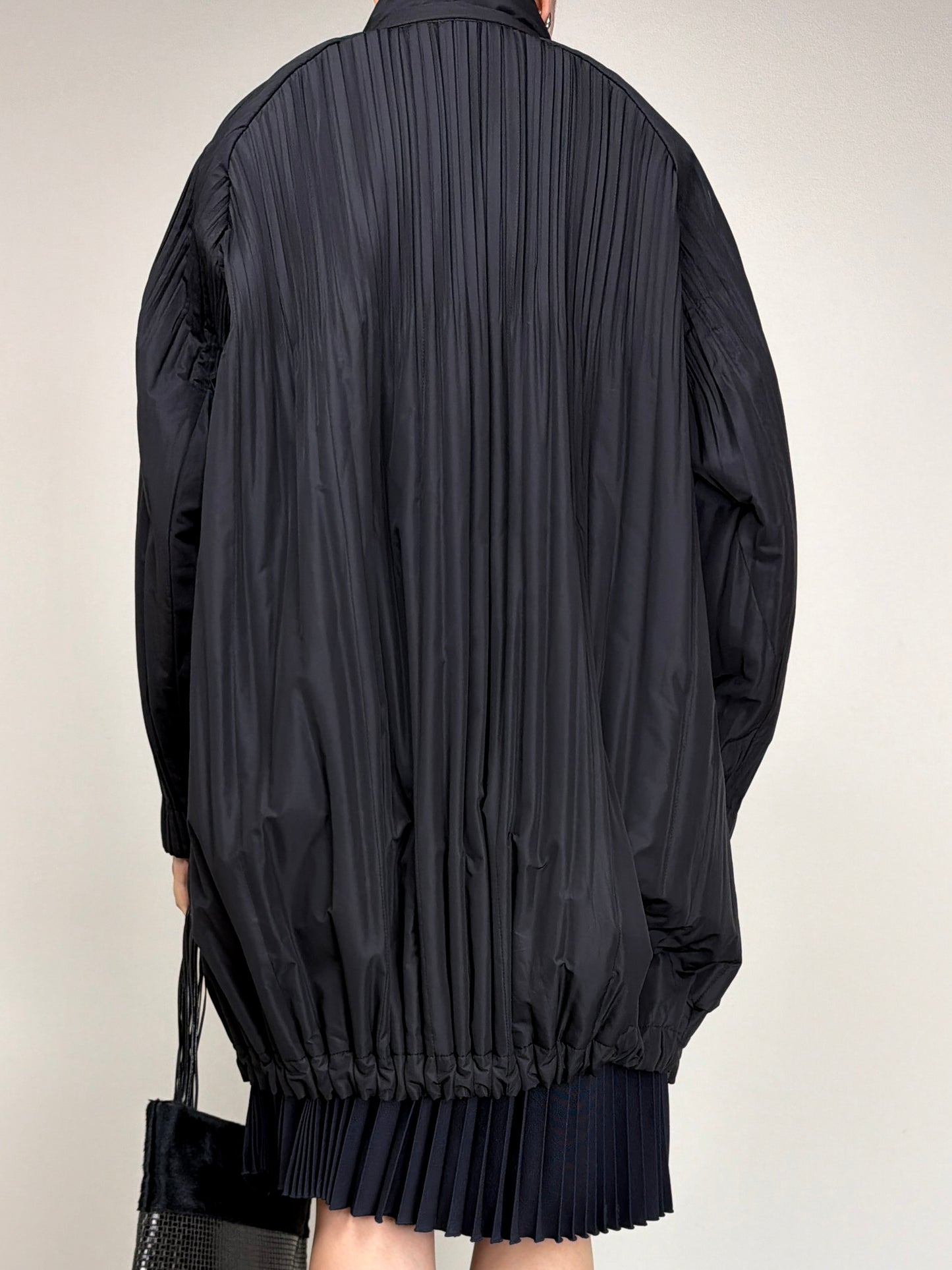 Pleats Please Issey Miyake Piumino prissettato