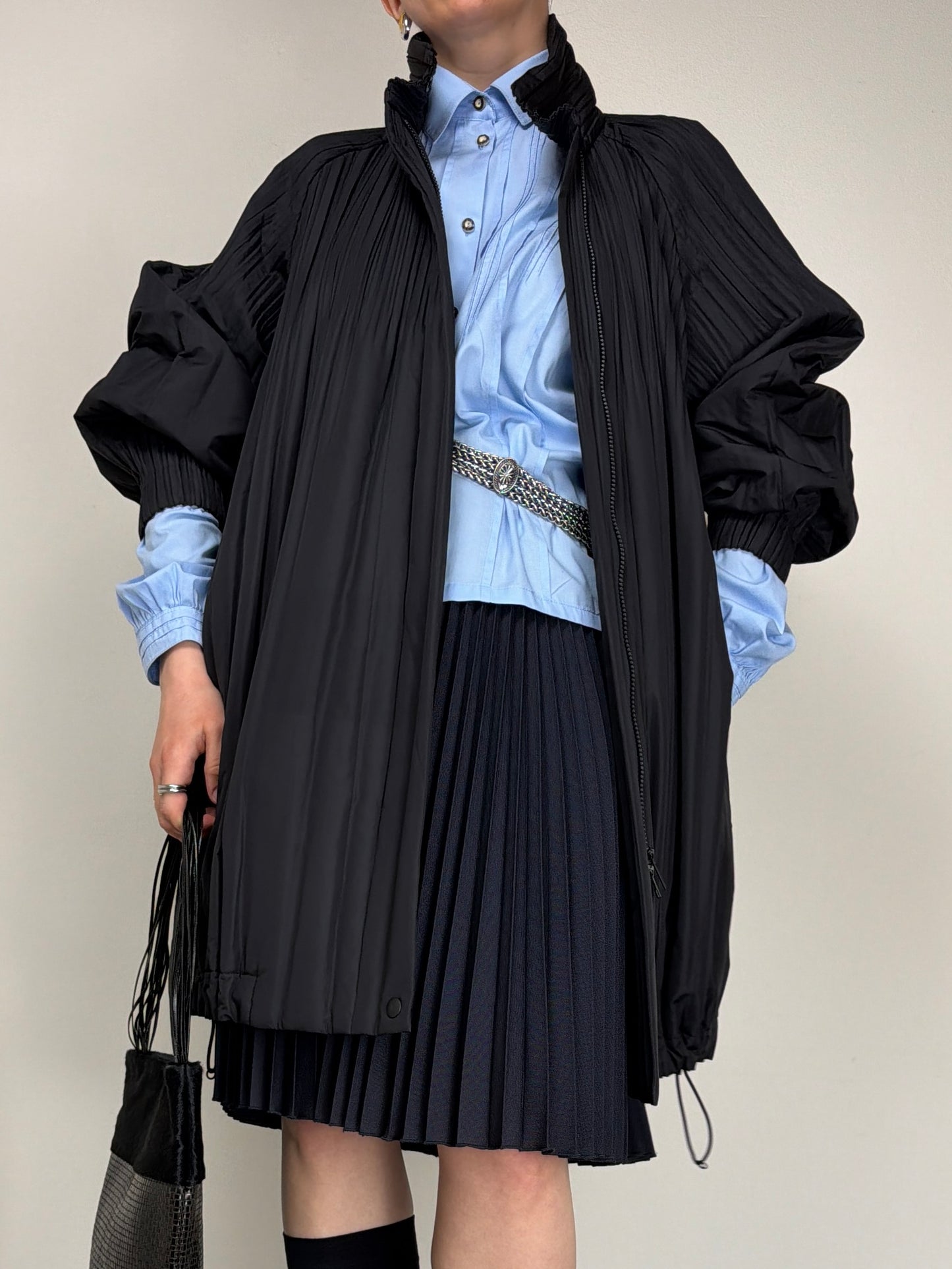 Pleats Please Issey Miyake Piumino prissettato