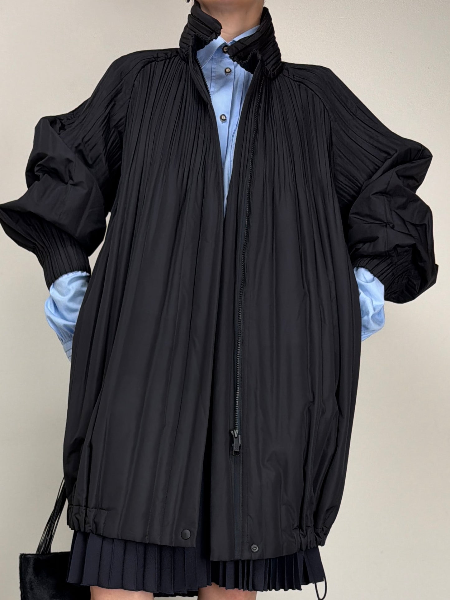 Pleats Please Issey Miyake Piumino prissettato