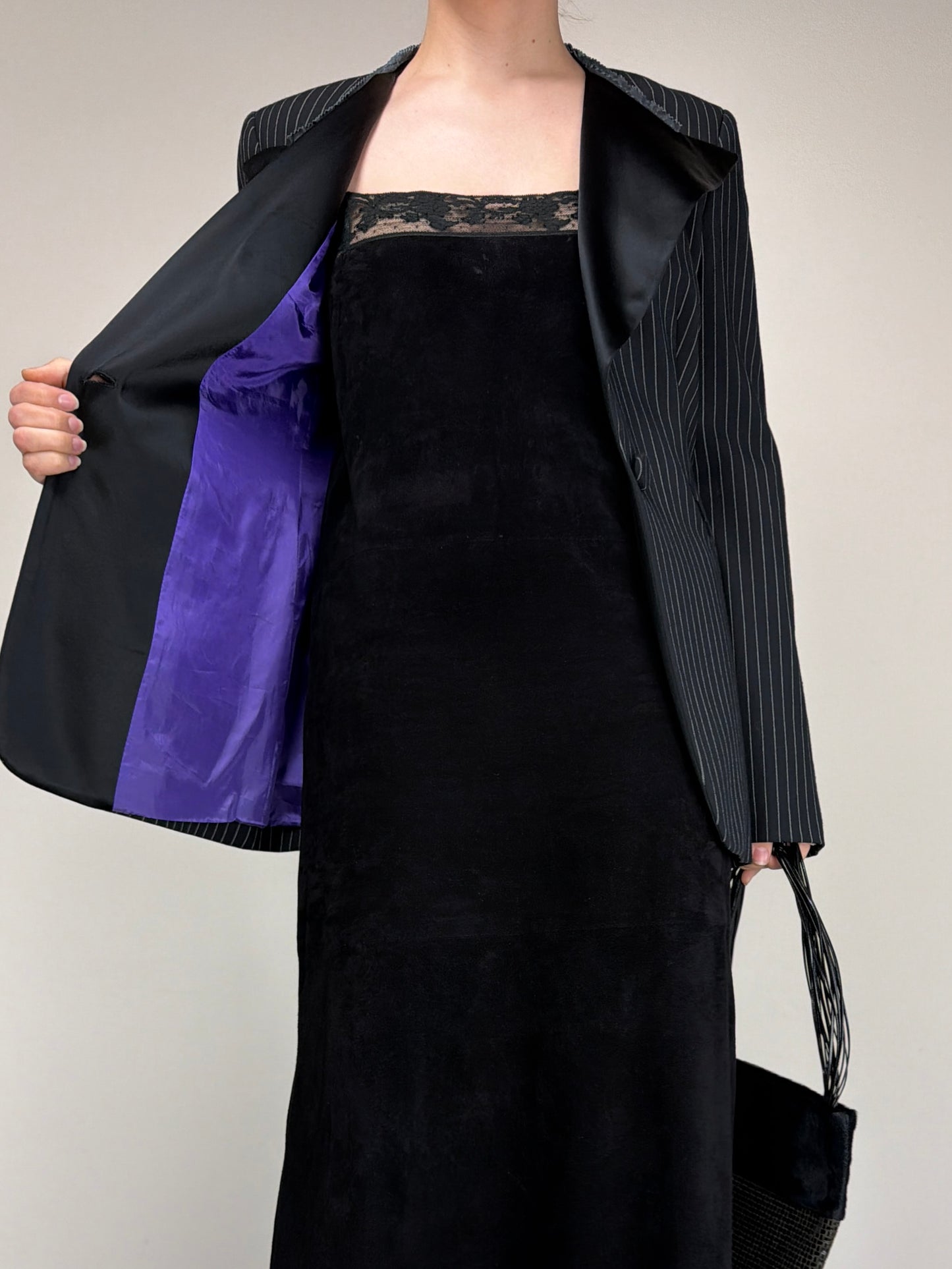 Blazer gessato vintage made in Italy