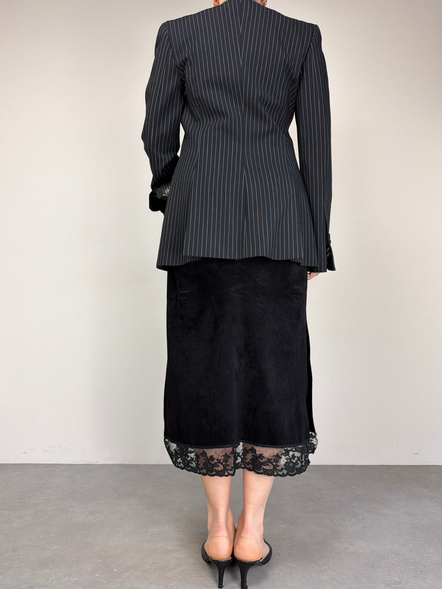 Blazer gessato vintage made in Italy
