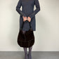 Completo vintage abito e blazer in misto lana