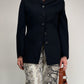 Blazer nero in lana
