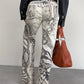 Just Cavalli pantaloni a fantasia pitonata astratta