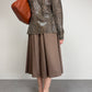 Gonna ampia vintage in cotone e viscosa