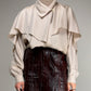 Blusa vintage in pura seta