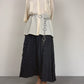 Camicetta vintage sartoriale in pura seta