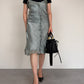 Slip dress a pois in seta
