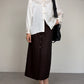 Blusa orientale in seta con ricami fatti a mano
