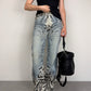 JUST CAVALLI denim zebrato anni 2000