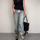 JUST CAVALLI denim zebrato anni 2000
