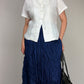MAX MARA camicetta in lino dallo stile orientale