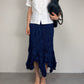 MAX MARA camicetta in lino dallo stile orientale