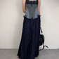 Marithé + François Girbaud corpetto in denim