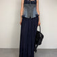 Marithé + François Girbaud corpetto in denim