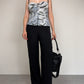 JUST CAVALLI bustino zebrato