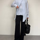 Blusa 100% seta made in Italy color ghiaccio
