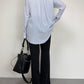 Blusa 100% seta made in Italy color ghiaccio