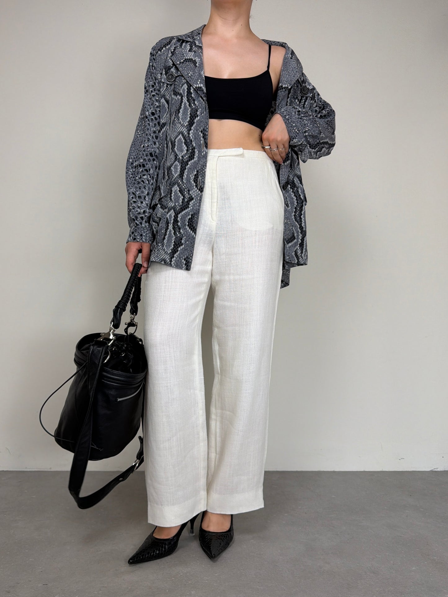 Pantalone 100% lino made in Italy