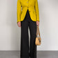 JEAN PAUL GAULTIER blazer in lana con collo alto