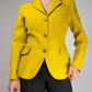 JEAN PAUL GAULTIER blazer in lana con collo alto