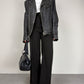 Chiodo in vera pelle effetto distressed