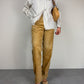 Camicia vintage in cotone con costruzione asimmetrica