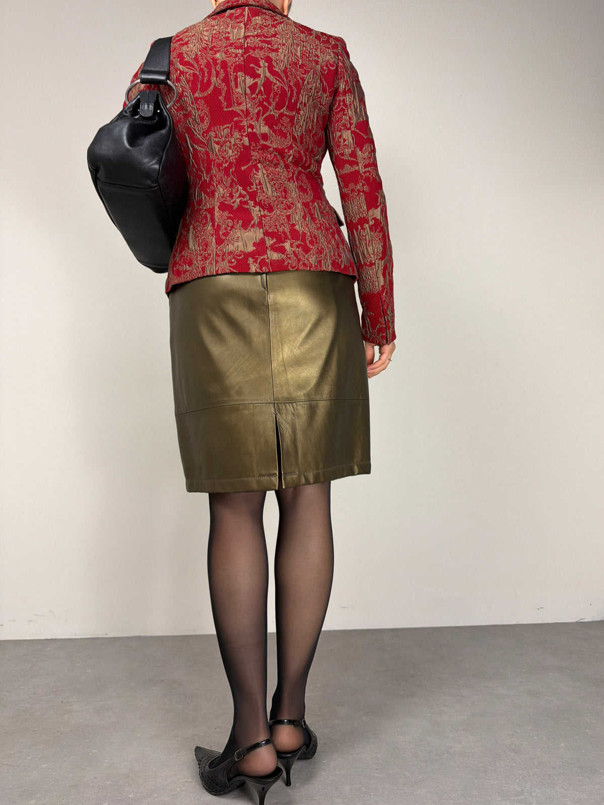 ETRO blazer in jacquard misto lana