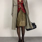 Trench vintage in misto cotone