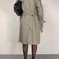 Trench vintage in misto cotone